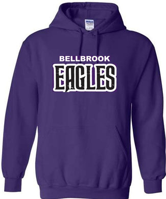 BELLBROOK EAGLES Purple Hoodie