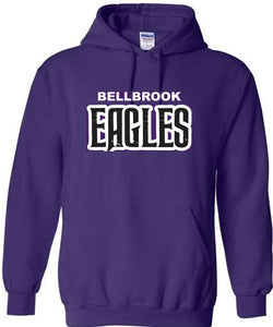 BELLBROOK EAGLES Purple Hoodie