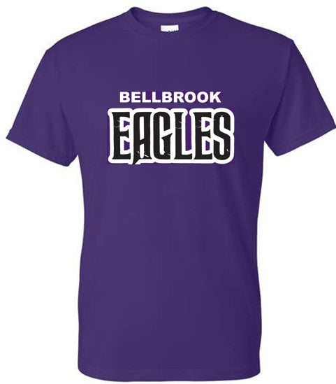 BELLBROOK EAGLES Purple T-Shirt