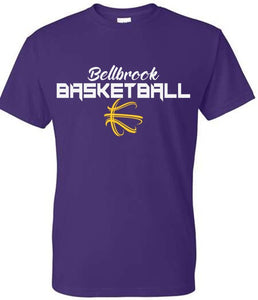 BMS Bellbrook Basketball Purple T-Shirt