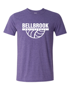 BHS Volleyball Heather Purple Softstyle T-Shirt