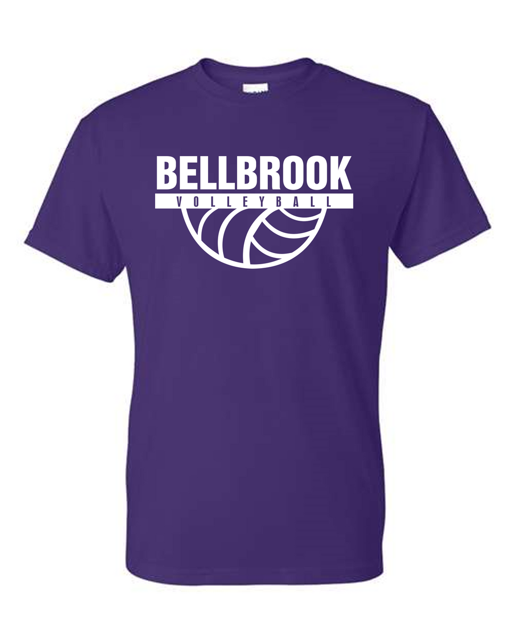 BHS Volleyball Purple 50/50 T-Shirt