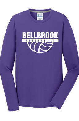 BHS Volleyball Purple Long Sleeve Shirt