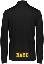BMS Bellbrook Wrestling 1/4 Zip Warmup Pullover with LAST NAME for Wrestlers