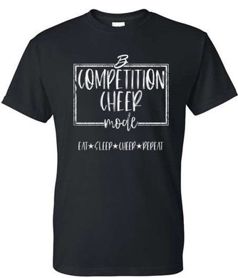 Competition Cheer Mode Black T-Shirt