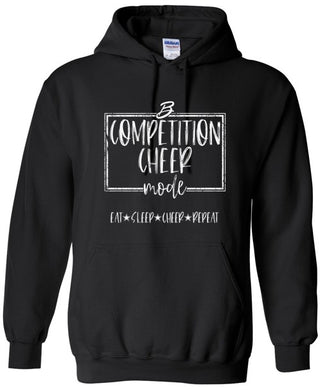Competition Cheer Mode Black Hoodie