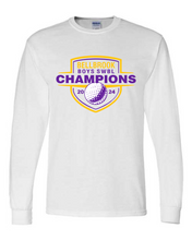 Bellbrook HS BOYS Golf 2024 SWBL Champions White Long Sleeve Shirt