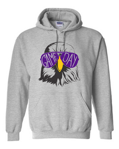 Wee Eagles Cheer Game Day Sp. Grey Hoodie