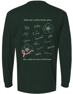 Girl Scout Forest Green Sweatshirt