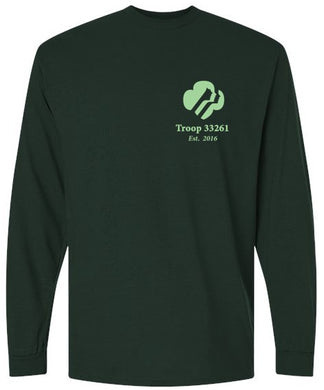 Girl Scout Forest Green Sweatshirt