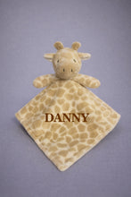 Baby Lovey - Tan & Brown Giraffe Security Blanket