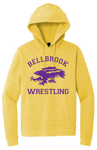 "Bellbrook Wrestling" Vintage Gold Heather Hoodie