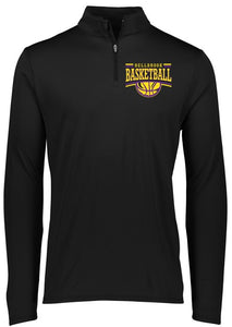 BMS GIRLS Basketball Players 1/4 Zip Shooting Shirt w/ Player Name - in Ladies Cut