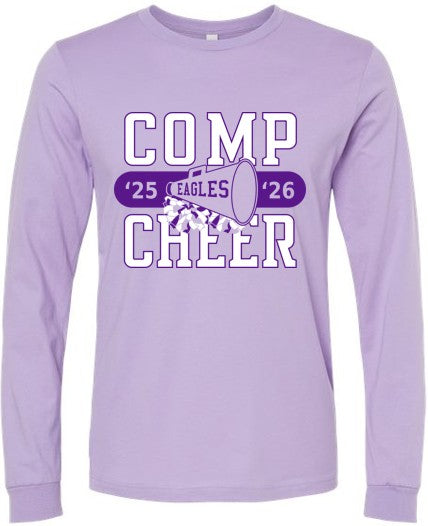 Eagles '25-'26 Comp Cheer Lavender Long Sleeve Shirt