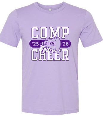 Eagles '25-'26 Comp Cheer Lavender T-Shirt