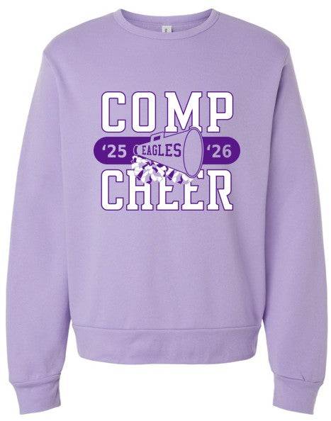 Eagles '25-'26  Comp Cheer Lavender Crewneck Sweatshirt