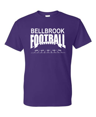 BMS Football Spiritwear Purple T-Shirt for Players & Parents