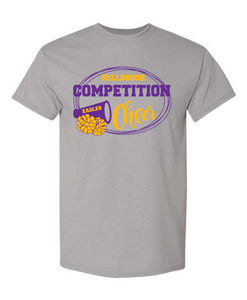 Competition Cheer Megaphone Sp. Grey T-Shirt