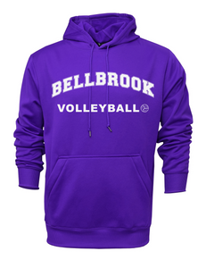 BHS Volleyball Purple Performance Hoodie