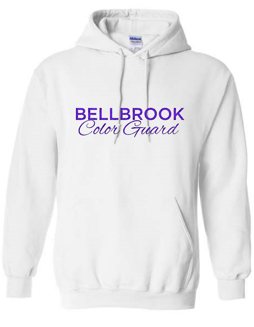 Bellbrook Color Guard White Hoodie