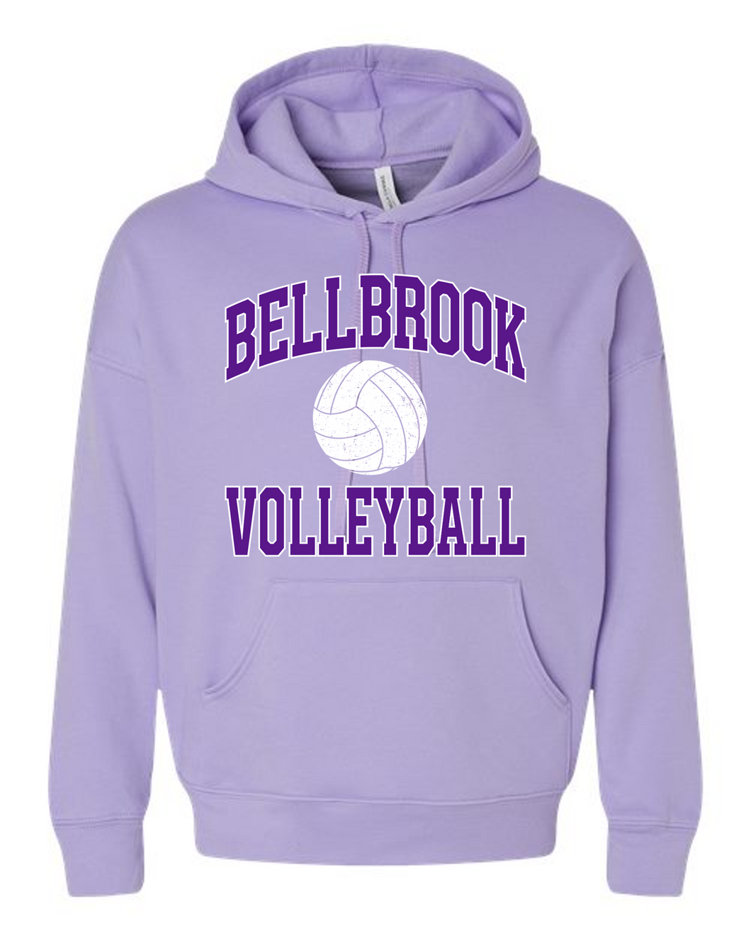 Bellbrook Middle School Volleyball Lavender Hoodie