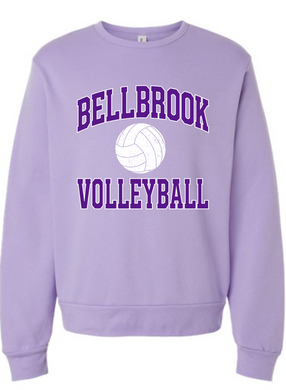 Bellbrook Middle School Volleyball Lavender Sweatshirt