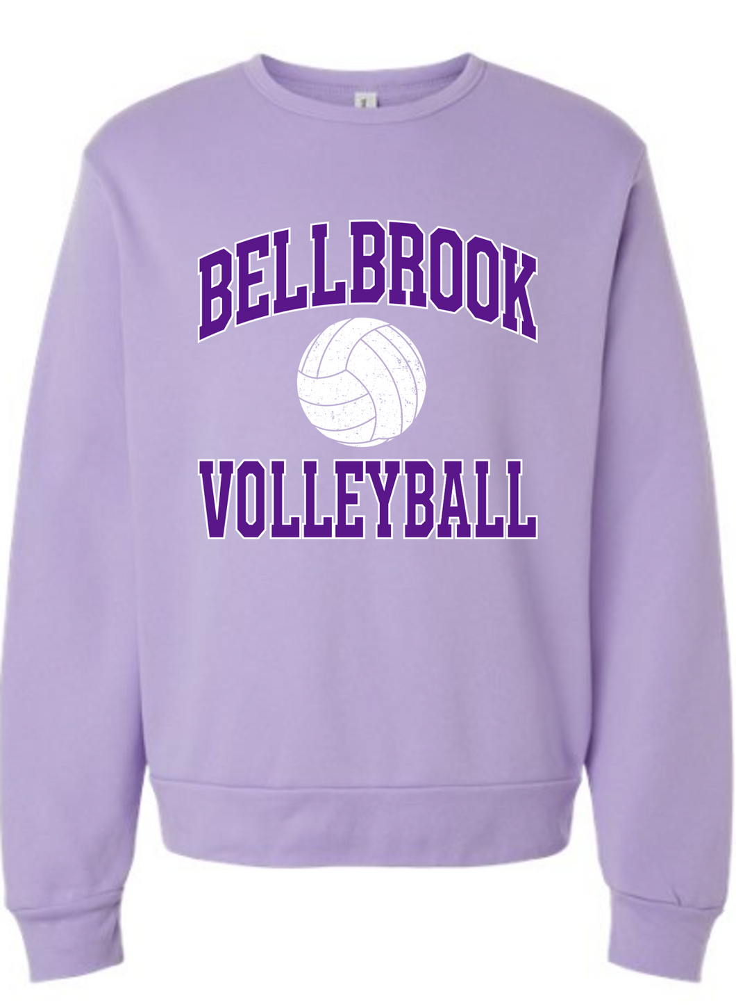 Bellbrook Middle School Volleyball Lavender Sweatshirt