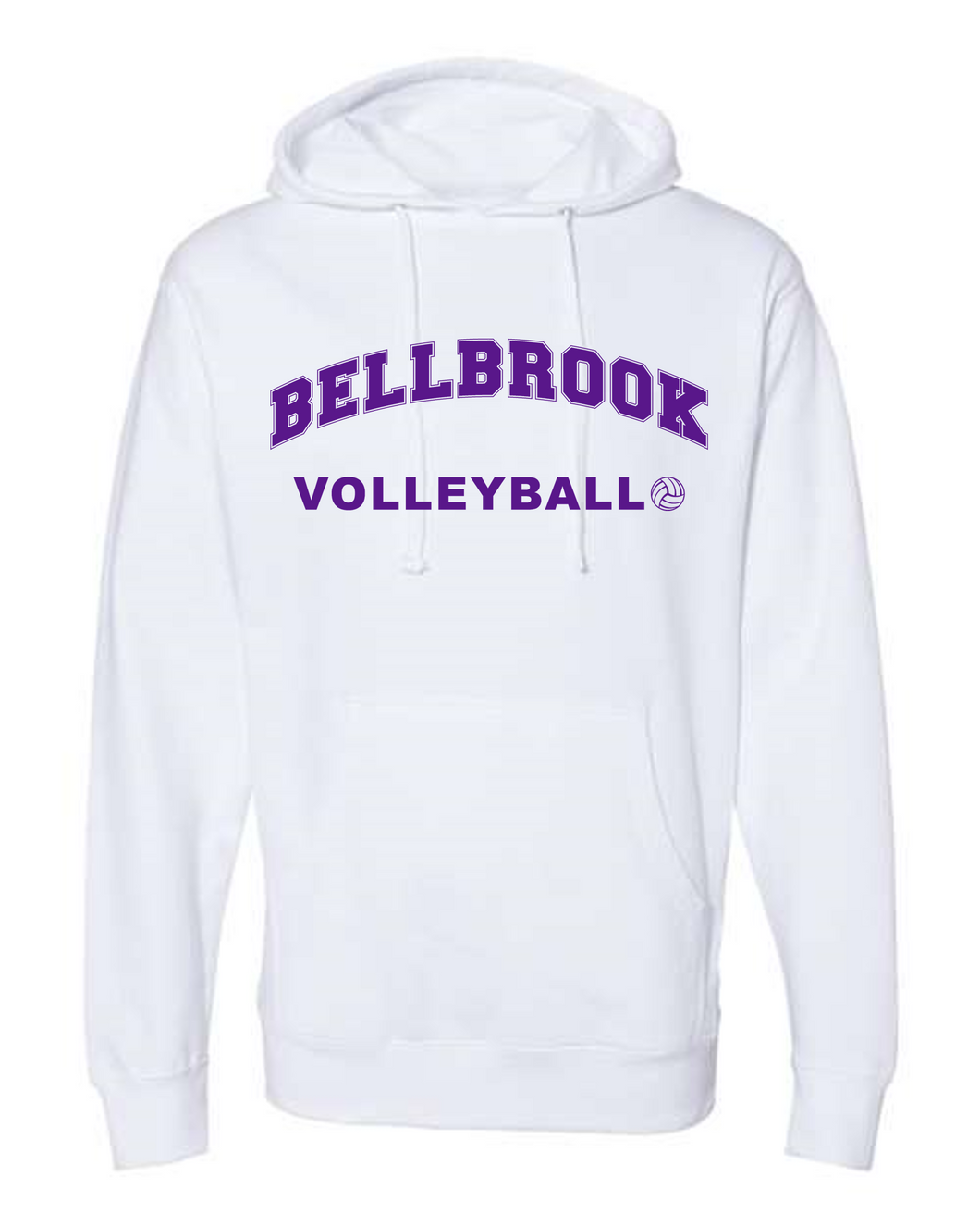 BHS Volleyball Adult Softstyle White Sweatshirt * PLAYER'S FAVORITE*