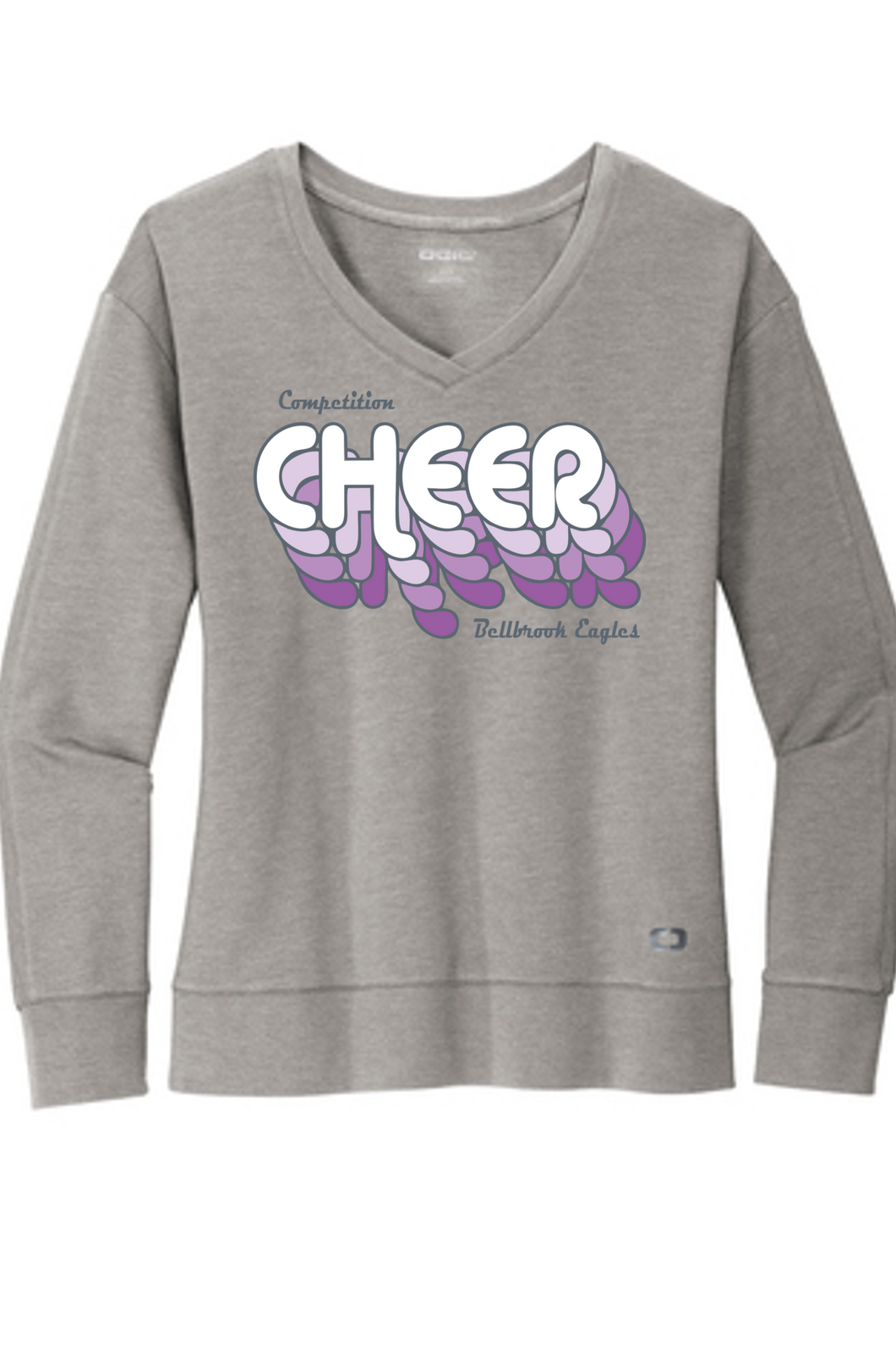 Competition CHEER CHEER CHEER Ladies V-Neck Pullover