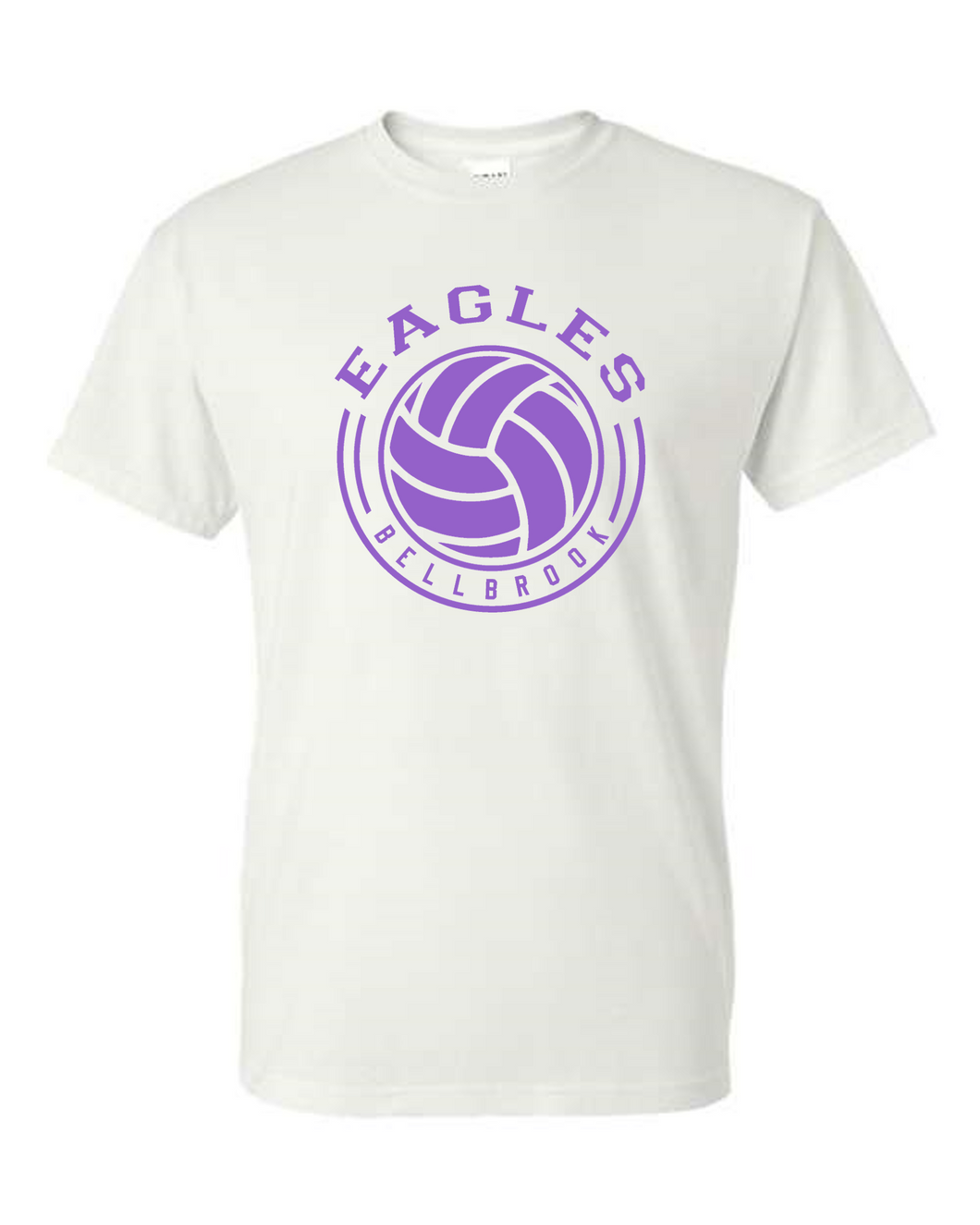 Bellbrook Middle School Volleyball White T-Shirt