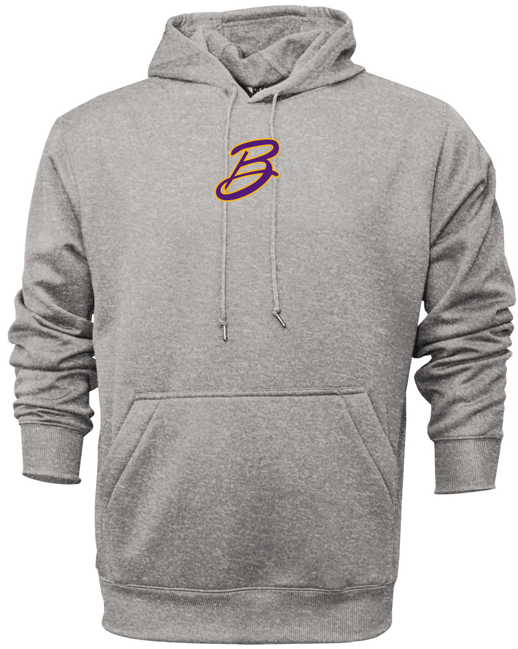 BMS BELLBROOK BASEBALL PLAYER HOODIE with LAST NAME on Back