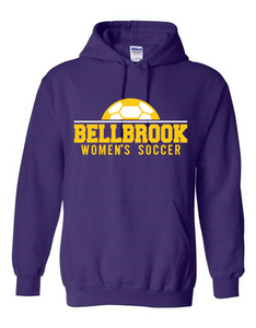 BHS Women's Soccer Adult Purple 50/50 Hoodie