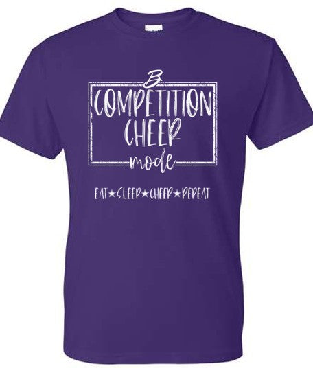 Competition Cheer Mode Purple T-Shirt
