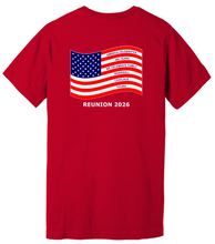 Reunion 2026 Bella Canvas Red T-Shirt