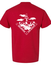Bellbrook Boy Scout Pack 3 Red T-Shirt