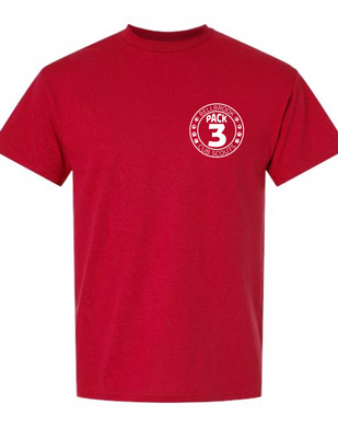 Bellbrook Boy Scout Pack 3 Red T-Shirt