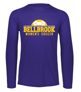 BHS Women's Soccer Adult Purple Long Sleeve Shirt