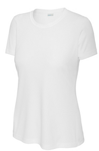 BMS Basketball Ladies White Short Sleeve Shirt