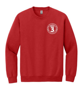 Bellbrook Boy Scout Pack 3 Red Sweatshirt