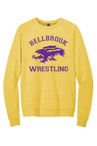 "Bellbrook Wrestling" Vintage Gold Heather Sweatshirt