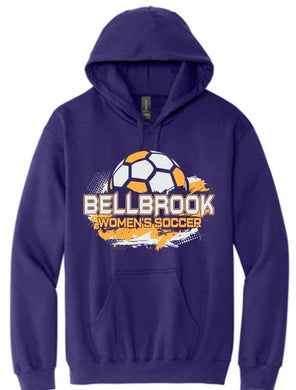 BHS Women's Soccer Adult Purple Softstyle Hoodie