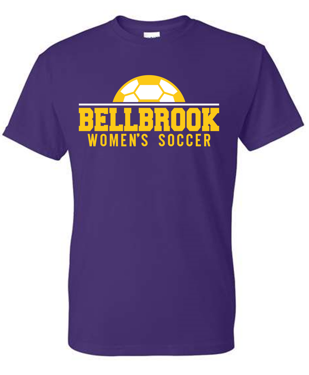 BHS Women's Soccer Adult Purple 50/50 T-Shirt