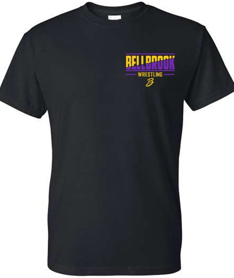BMS Bellbrook Wrestling Black 50/50 T-Shirt