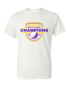 Bellbrook HS BOYS Golf - 2024 SWBL Champions White T-Shirt