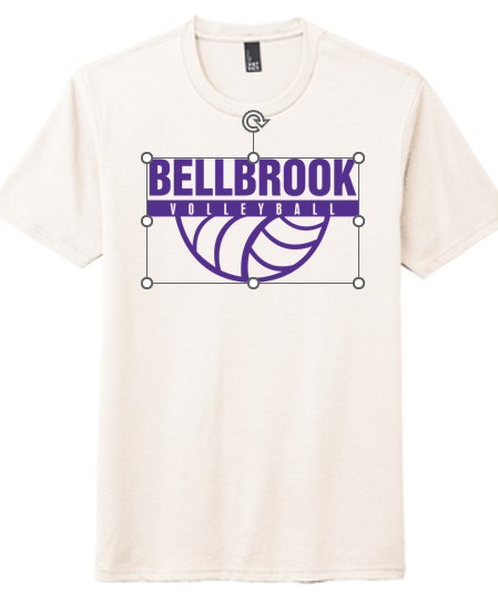 BHS Volleyball Natural Tri-Blend Shirt