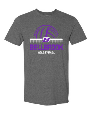 BHS Volleyball Dk. Heather Grey Softstyle T-Shirt (Copy)