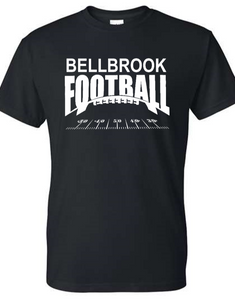 BMS Football Spiritwear Black T-Shirt for Players & Parents