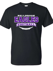 Wee Eagles "Bellbrook Eagles Football" Black T-Shirt