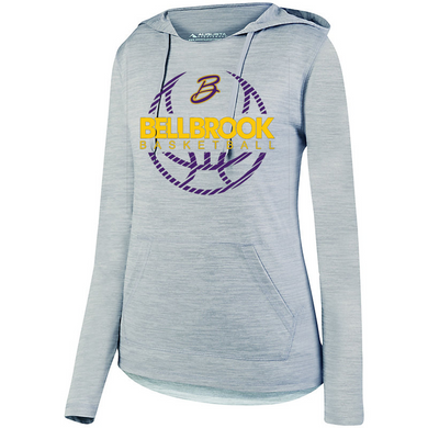 BHS Bellbrook Basketball Ladies Tonal Hoodie