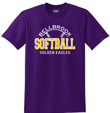 Bellbrook Softball Purple T-Shirt